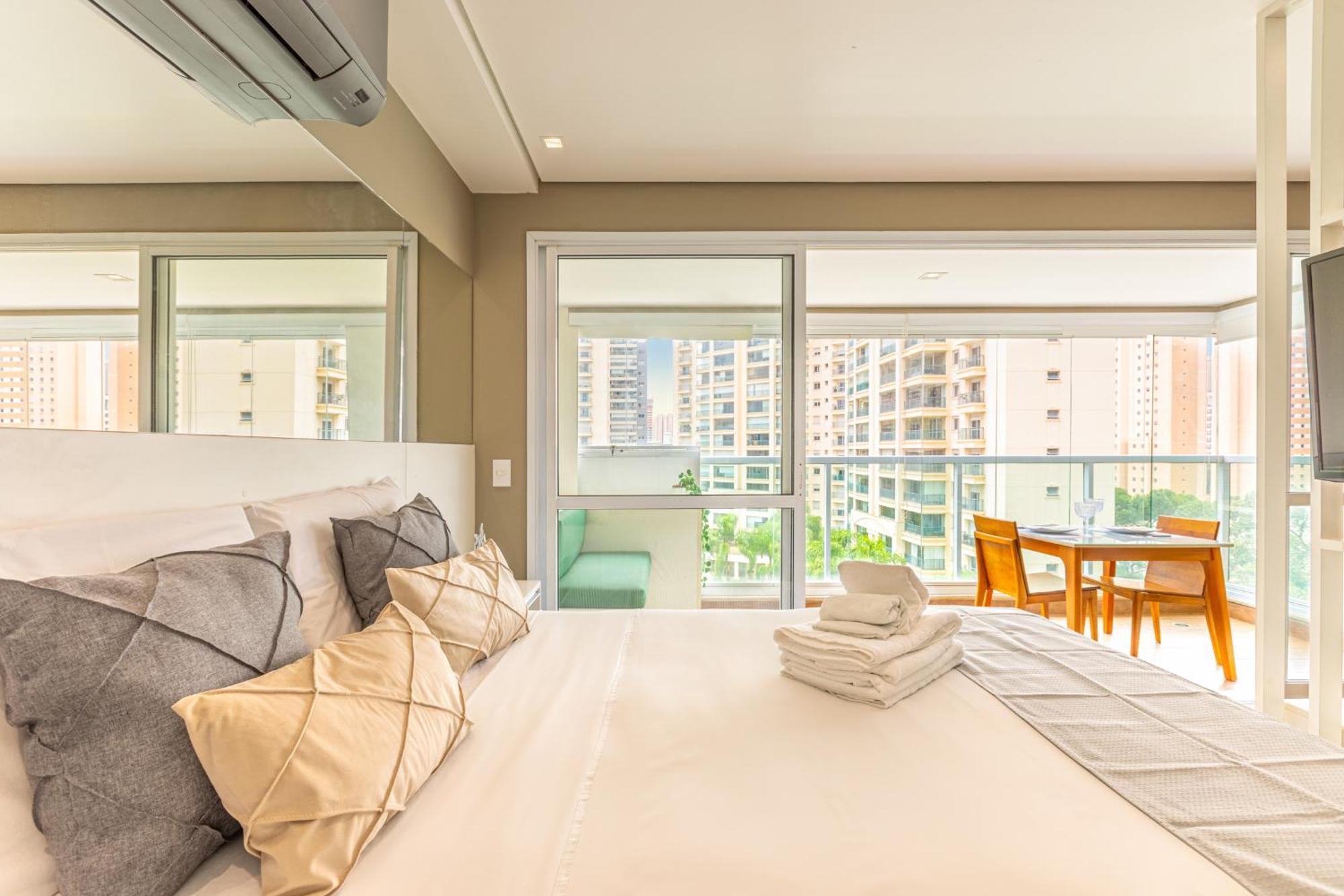 Easy Star - Lindo C/vaga Ao Lado Do Morumbi Shopping - Ec01i Apartamento *