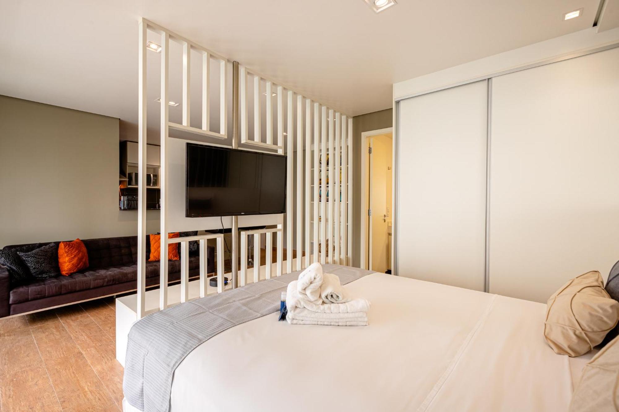 Apartamento Easy Star - Lindo C/vaga Ao Lado Do Morumbi Shopping - Ec01i *