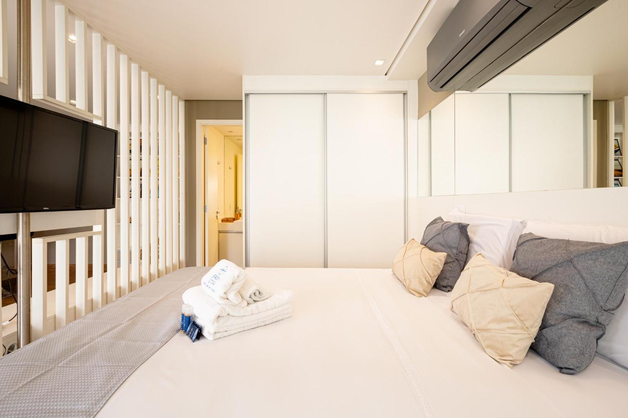 Apartamento Easy Star - Lindo C/vaga Ao Lado Do Morumbi Shopping - Ec01i
