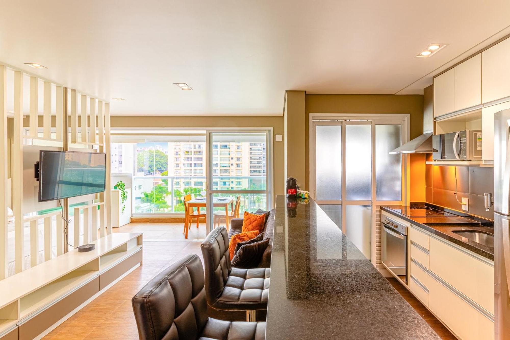 Easy Star - Lindo C/vaga Ao Lado Do Morumbi Shopping - Ec01i Apartamento São Paulo