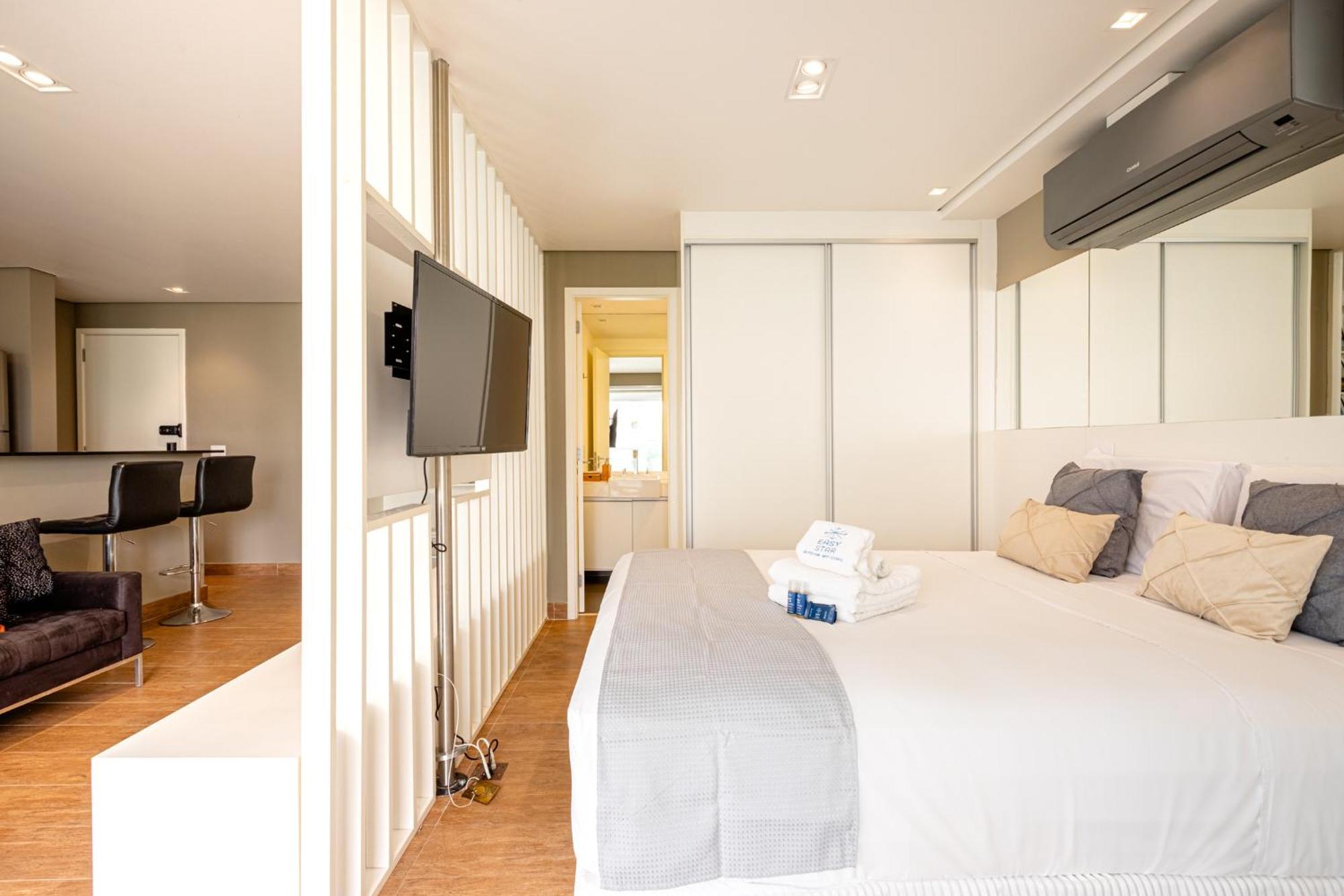 Easy Star - Lindo C/vaga Ao Lado Do Morumbi Shopping - Ec01i Apartamento